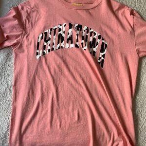 Chinatown cow print logo tee